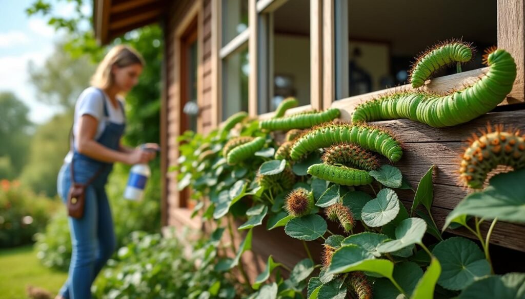 découvrez comment identifier et stopper efficacement une invasion de chenilles à la maison, ainsi que les origines de ces insectes envahissants pour mieux les prévenir.