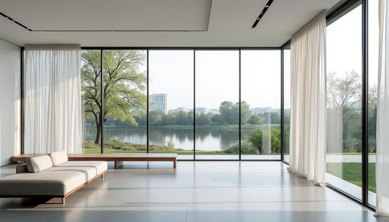 Comment intégrer des fenêtres au design épuré pour un intérieur minimaliste ?