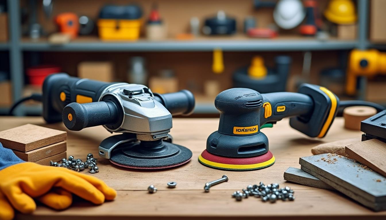 Meuleuse ou ponceuse : comment choisir l’outil idéal pour vos travaux ?