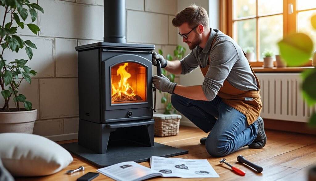 découvrez comment installer votre poêle à bois vous-même grâce à ce guide complet. suivez nos astuces pratiques pour une installation facile, sécurisée et efficace.