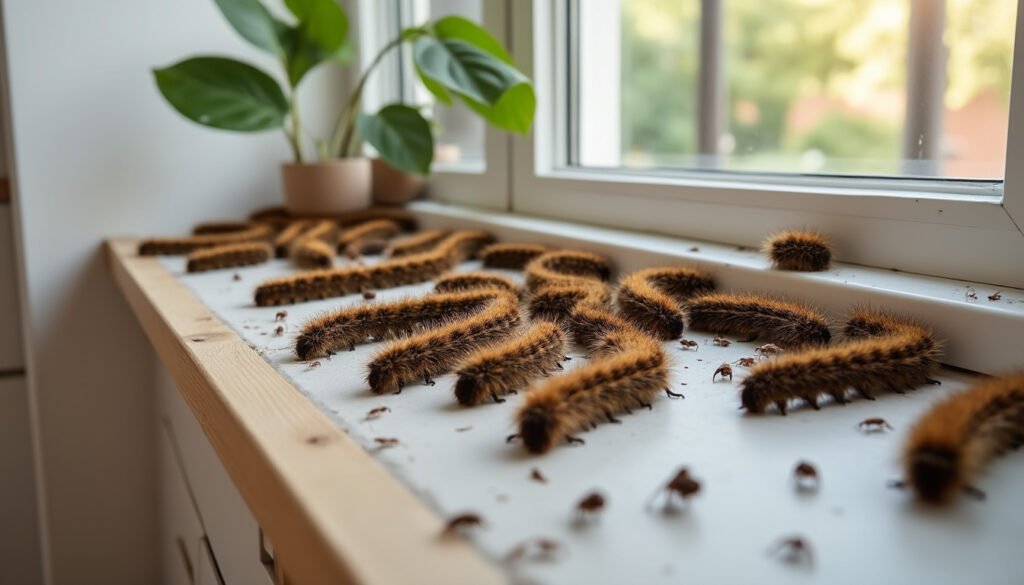 découvrez pourquoi des chenilles marron envahissent votre maison et apprenez des méthodes efficaces pour vous en débarrasser rapidement et durablement.