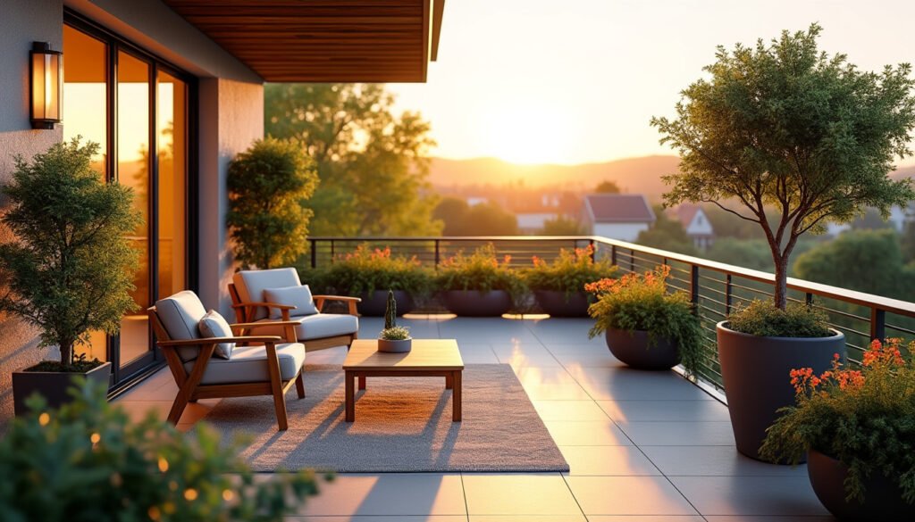 découvrez jusqu'à quelle heure le soleil éclaire votre terrasse exposée nord-ouest pour profiter pleinement de vos moments en extérieur.