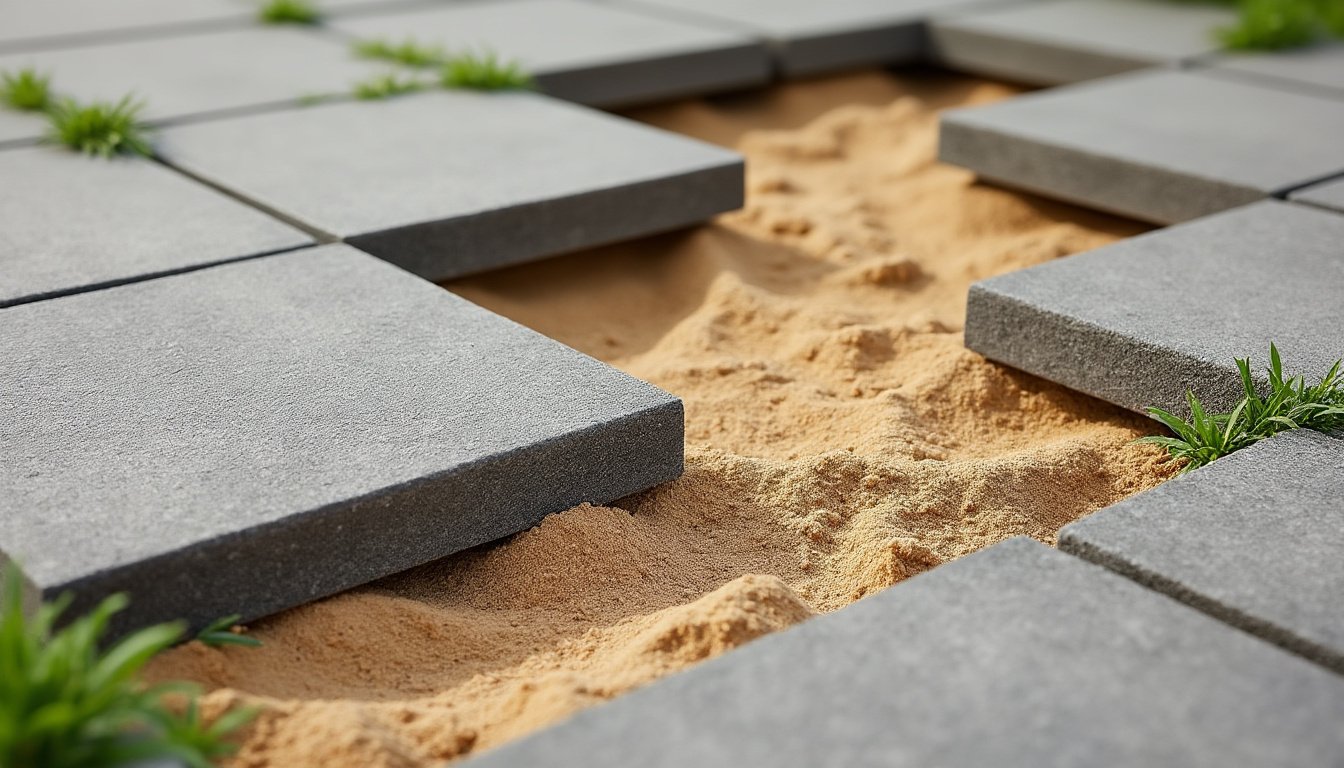 Quels sont les inconvénients à connaître avant de poser des dalles sur du sable ?